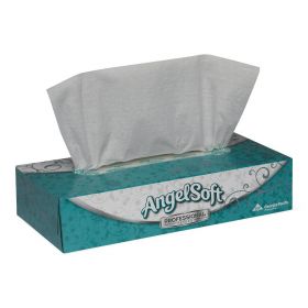 Angel Soft Premium Facial Tissue, Flat Box GPC48580HH