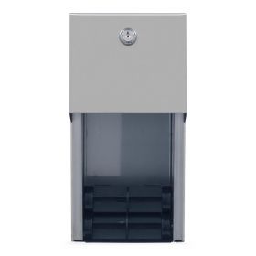 2-Roll Vertical Tissue Dispenser, Stainless Steel