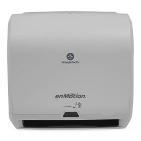 EnMotion Impulse 10 Paper Towel Dispenser, Automated, Gray with Blue
