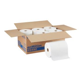 enMotion 40% Recycled Paper Towel Roll, White, 800'