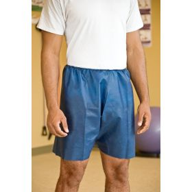 Exam Shorts, Nonwoven, Disposable, Blue, Size L / XL