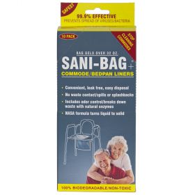 Sani Bag-Plus by Cleanwaste Commode Liners-20 10 Packs (H645S10)