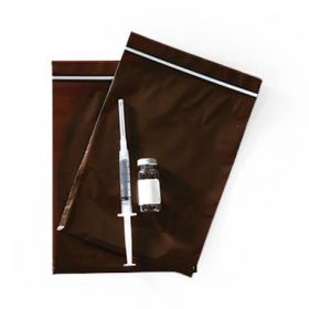 Zippit 6" x 8" Amber 3-Mil Medication Bags