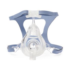 NIV Full-Face Mask with Headgear, Antiasphyxia Valve, Vented, Size L