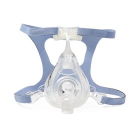 NIV Full-Face Mask with Headgear, Antiasphyxia Valve, Vented, Size S