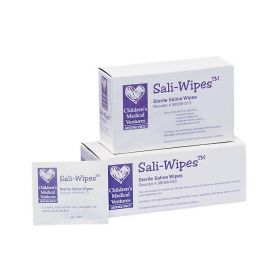 Sali-Wipe Sterile Saline Wipe, 6 x 4"