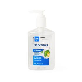 Spectrum Gel Hand Sanitizer with 70% Ethyl Alcohol, 8 oz.