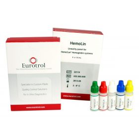 HemoCue Hemolin Control, 5 Levels, 1 mL