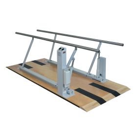 Power-Adjustable Parallel Bars, Adjustable Height and Width, 10' L