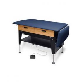 Electric Hi-Lo Changing / Treatment Table with Drawers, 52" to 68" L x 30" W x 27" to 37" H