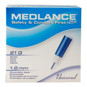 Medlance Safety Lancet, 21G, 1.8 mm