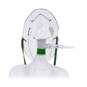 3-in-1 Oxygen Mask, Medium-Concentration / High-Concentration / Nonrebreathing, Adult
