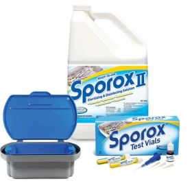Sporox II Sterilizing / Disinfecting Solution Intro Kit Test Vial