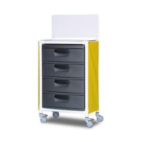 Isolation Station Cart with 4 Drawers