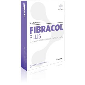 Fibracol Plus Collagen Wound Dressing with Alginate, 4" x 4-3/8"