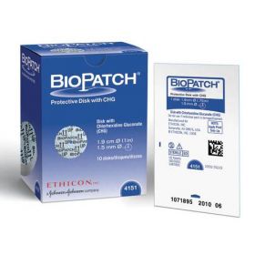 Biopatch Protective Disks with CHG by Johnson & Johnson J J4151Z