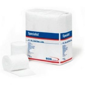 Specialist Cotton Blend Cast Padding, White, Nonsterile, 4" x 4 yd., 12/Bag