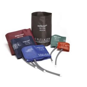 Dura-Cuf Blood Pressure Cuff with 2-Tube DINACLICK Connector, Large Adult, Wine