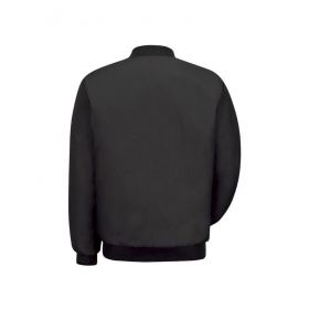 Unisex 100% Poly Lined Jacket, Black, Size L