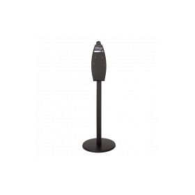 Floor Stand Only for Electronic Skin Care Cassette Dispensers, Black, 17.7" W x 57.4" H x 1"D