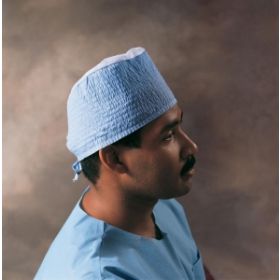 Kaycel Fabric Universal Surgical Cap with Ties, Nonsterile, Blue K-C69240Z