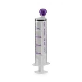 NeoConnect ENFit Pharmacy Syringe, Nonsterile, Purple, 6 mLs