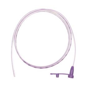 Nasogastric Feeding Tube, Polyurethane, Purple, 8 Fr x 40 cm