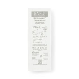 NeoConnect Oral / Enteral Purple Sterile ENFit Syringe, 100 mL, Vented