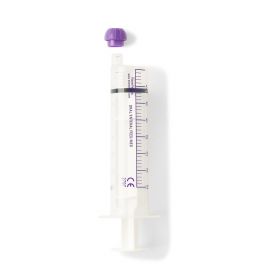 NeoConnect Oral / Enteral Purple Sterile ENFit Syringe, 35 mL
