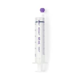NeoConnect Oral / Enteral Purple Sterile ENFit Syringe, 60 mL