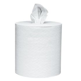 Scott Paper Towel Rolls, Center Pull Control, White