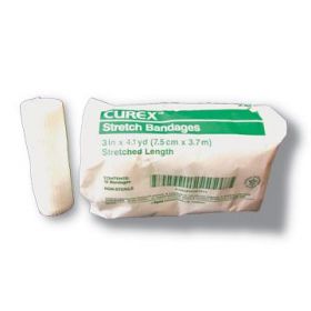 Curex Gauze Stretch Bandage, 3" x 4.1 yd.