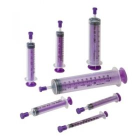 Oral Syringe, Purple, 1 mL