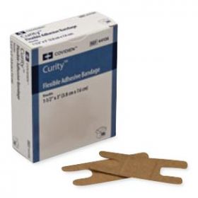 Curity Fabric Bandage, Knuckle, 1-1/2" x 3" (3.8 cm x 7.6 cm), KDL44106Z