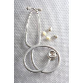 Neonatal Stethoscope, Stainless Steel, Gray