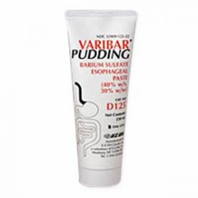Varibar Pudding, Esophageal Paste, 12" x 230 mL, MSPV / Government Only