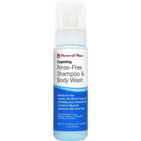 Foaming Rinse-Free Shampoo and Body Wash by Pharma-C-Wipes KTP55200905K