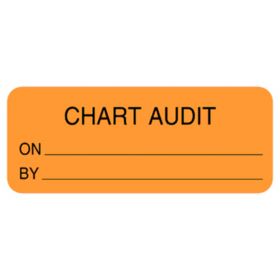 Chart Label  Chart Audit On_____ By_____