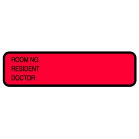Chart ID Labels - Roll - Resident L-3502NH