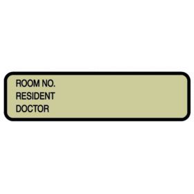 Chart ID Labels - Roll - Resident L-3508NH