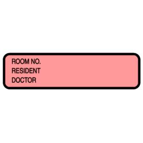 Chart ID Labels - Roll - Resident L-3523NH