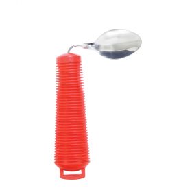Essential Medical L5041 Power of Red Bendable Spoon with Large Handle