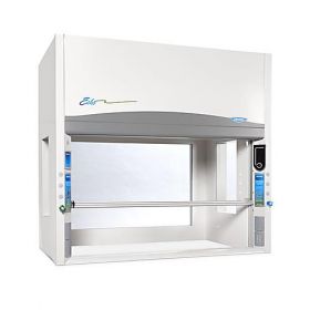 Protector Echo 6 ft. Benchtop Filtered Fume Hood with Formaldehyde Sensor, Side and Back Windows, 115 V, 2 Service Fixtures, 1 Electrical Duplex Receptacle, 72"W x 37.7"D x 66.2.2"H