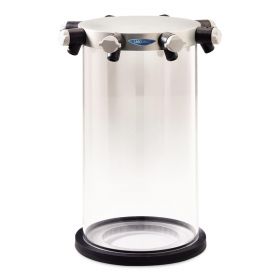 Tall Clear Acrylic Freeze Dryer Chamber with Valves