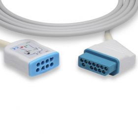 Nihon Kohden Compatible ECG Trunk Cable 3 / 6 Leads OEM Part Number JC-906PA