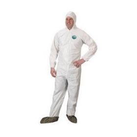 Micromax Nonsterile Coveralls with Hood, Boots and Elastic Wrists, Size 2XL