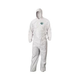 Micromax Nonsterile Coveralls with Hood, Boots and Elastic Wrists, Size M