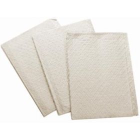 3-Ply Waffle-Embossed Poly Procedure Towel, 13" x 18", White
