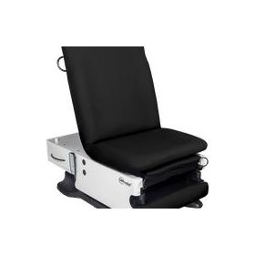 power200 Exam Table with Power High-Low and Manual Back, Classic Black