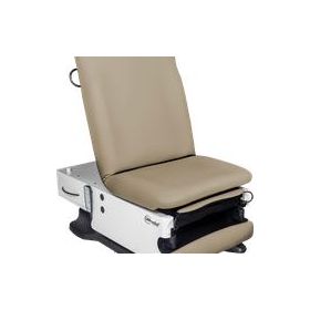 power200 Exam Table with Power High-Low and Manual Back, Creamy Latte